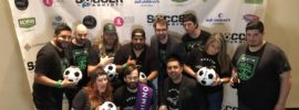 Austin soccer fans at the Soccer Assist event