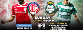 Liga MX in Central Texas - Toluca vs Santos