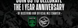 Austin FC 1 year anniversary