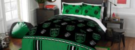 Austin FC comforter and sham set