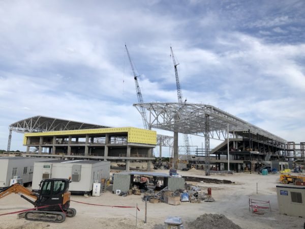 Austin FC stadium under construction