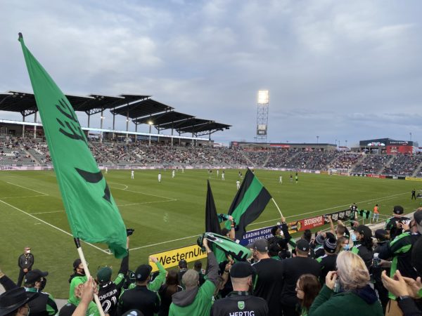 Action on the pitch for Austin FC