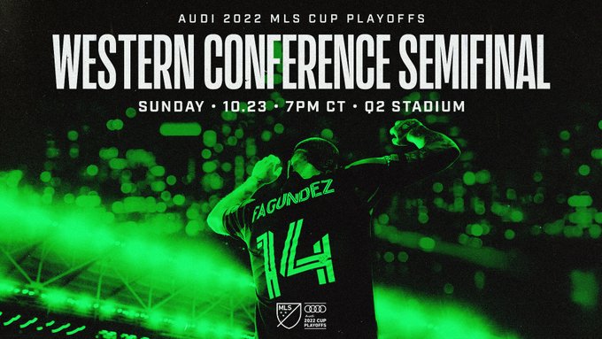Austin FC to the Western Conference Semifinal