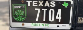 My Austin FC license plates